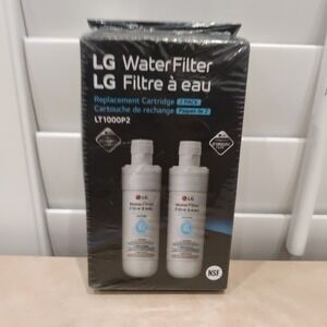 LG Water Filter Replacement Cartridge LT1000P2 Genuine Filter 2 Pack
